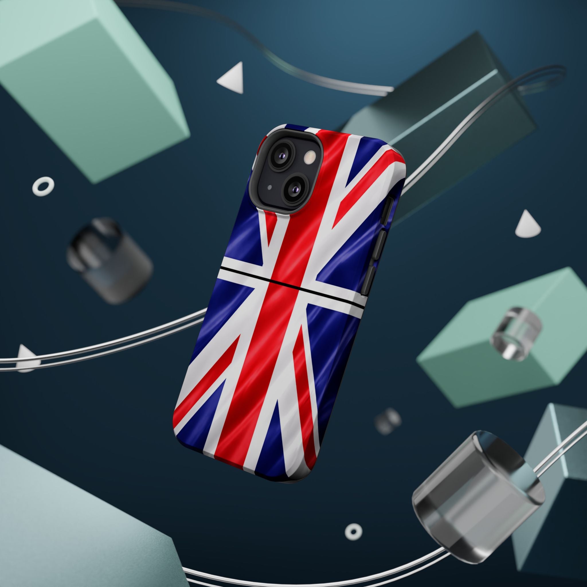 Union Jack Magnetic Impact-Resistant Phone Case