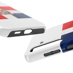 Dominican Flag Tough Phone Case Protective Patriotic Phone Cover