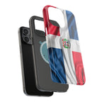 Dominican Republic Flag Magnetic Impact Resistant Phone Case