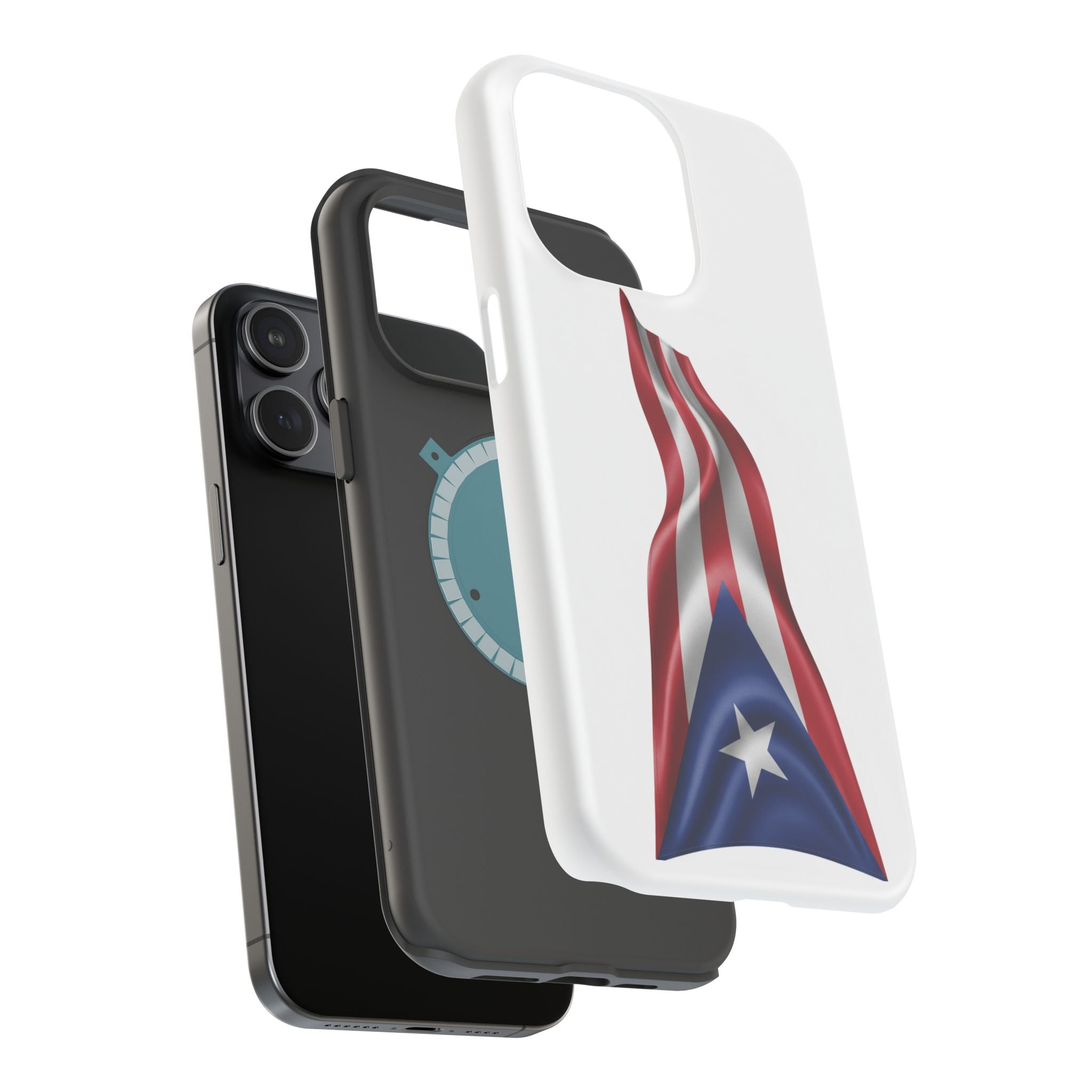 Puerto Rico Flag Magnetic Impact Resistant Phone Case