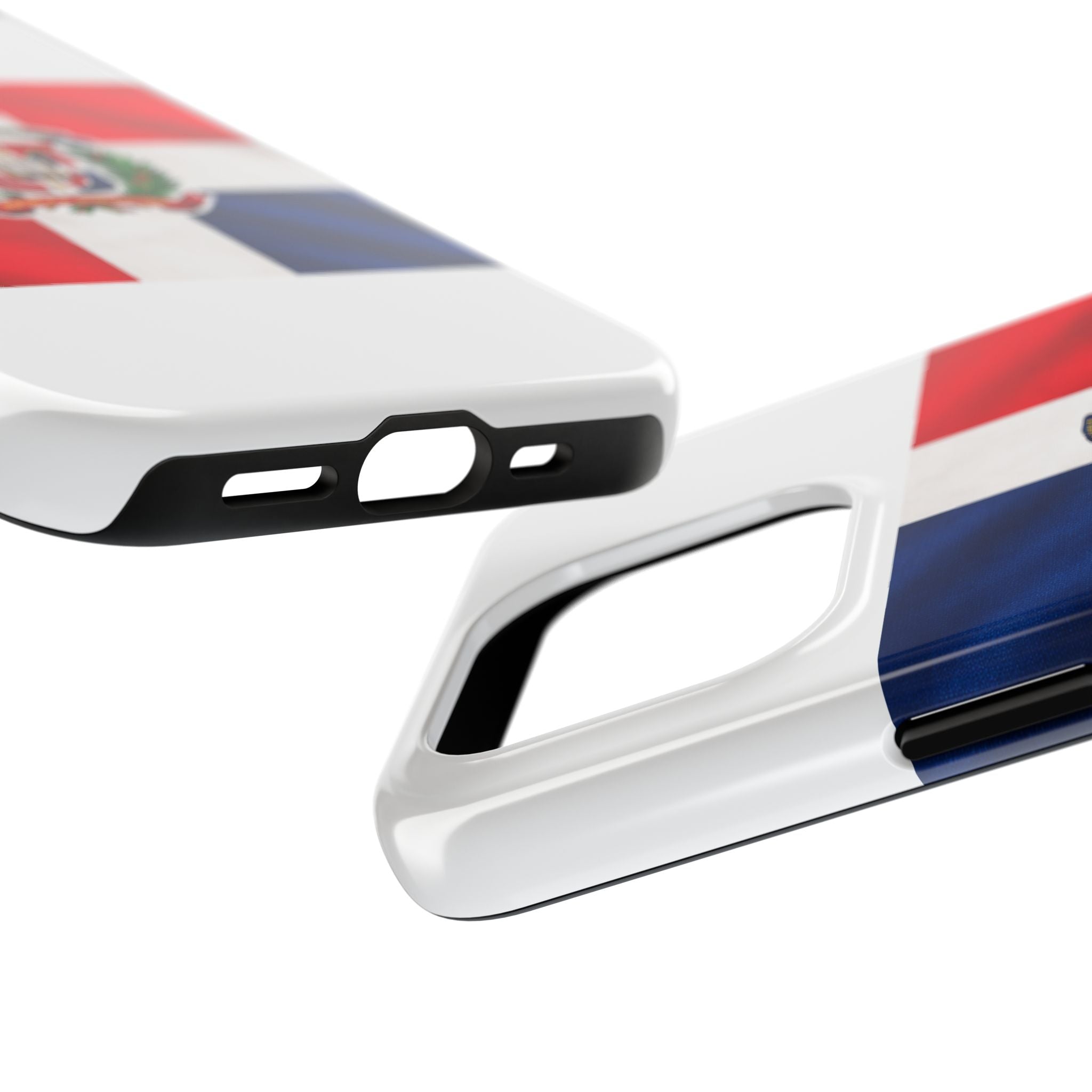 Dominican Flag Tough Phone Case Protective Patriotic Phone Cover