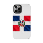 Dominican Flag Tough Phone Case Protective Patriotic Phone Cover