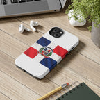 Dominican Flag Tough Phone Case Protective Patriotic Phone Cover