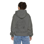 Explore Your Uniqueness Hoodie, Garment-Dyed Unisex Hoodie, Cozy Gift for Explorers, Comfortable Everyday Wear, Perfect for All Occasions