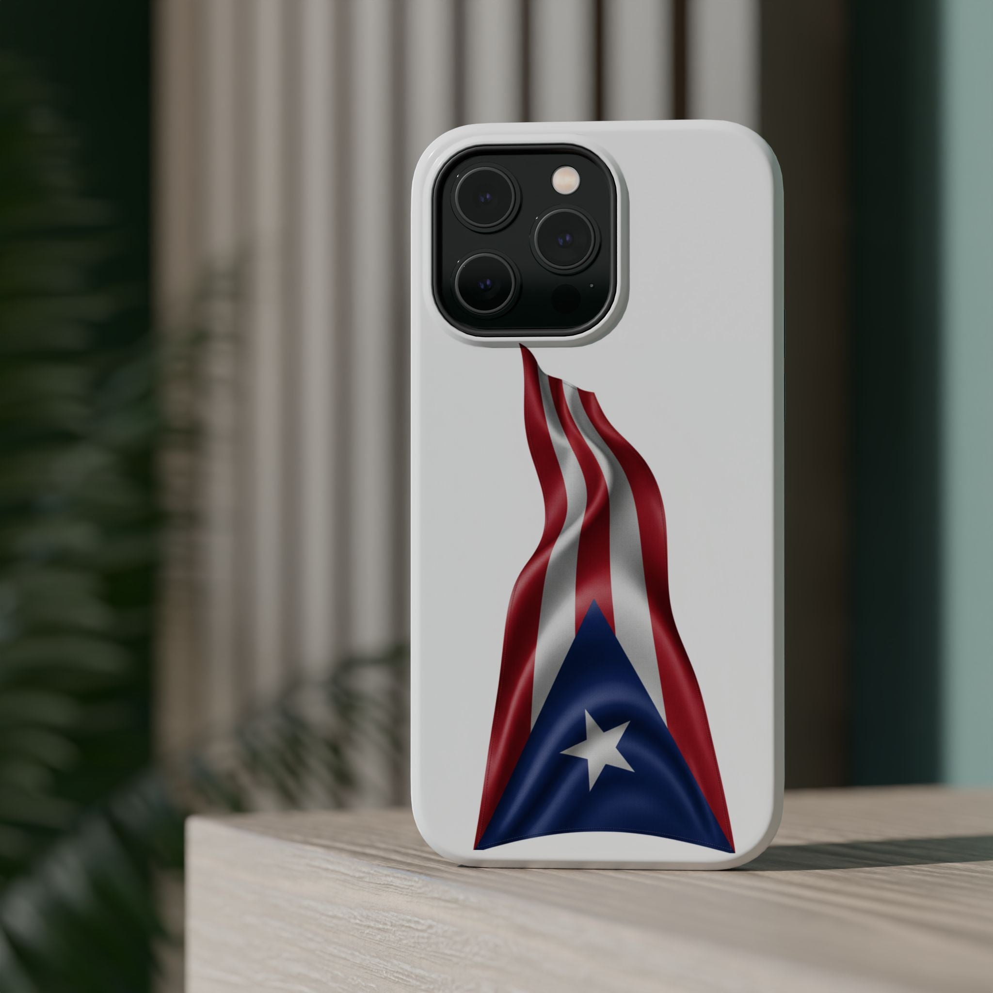 Puerto Rico Flag Magnetic Impact Resistant Phone Case
