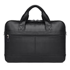 Leather  Business Men's Large Handbag