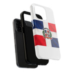 Dominican Flag Tough Phone Case Protective Patriotic Phone Cover