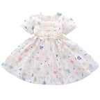 Girls Summer Lace Princess Dress Long Skirt