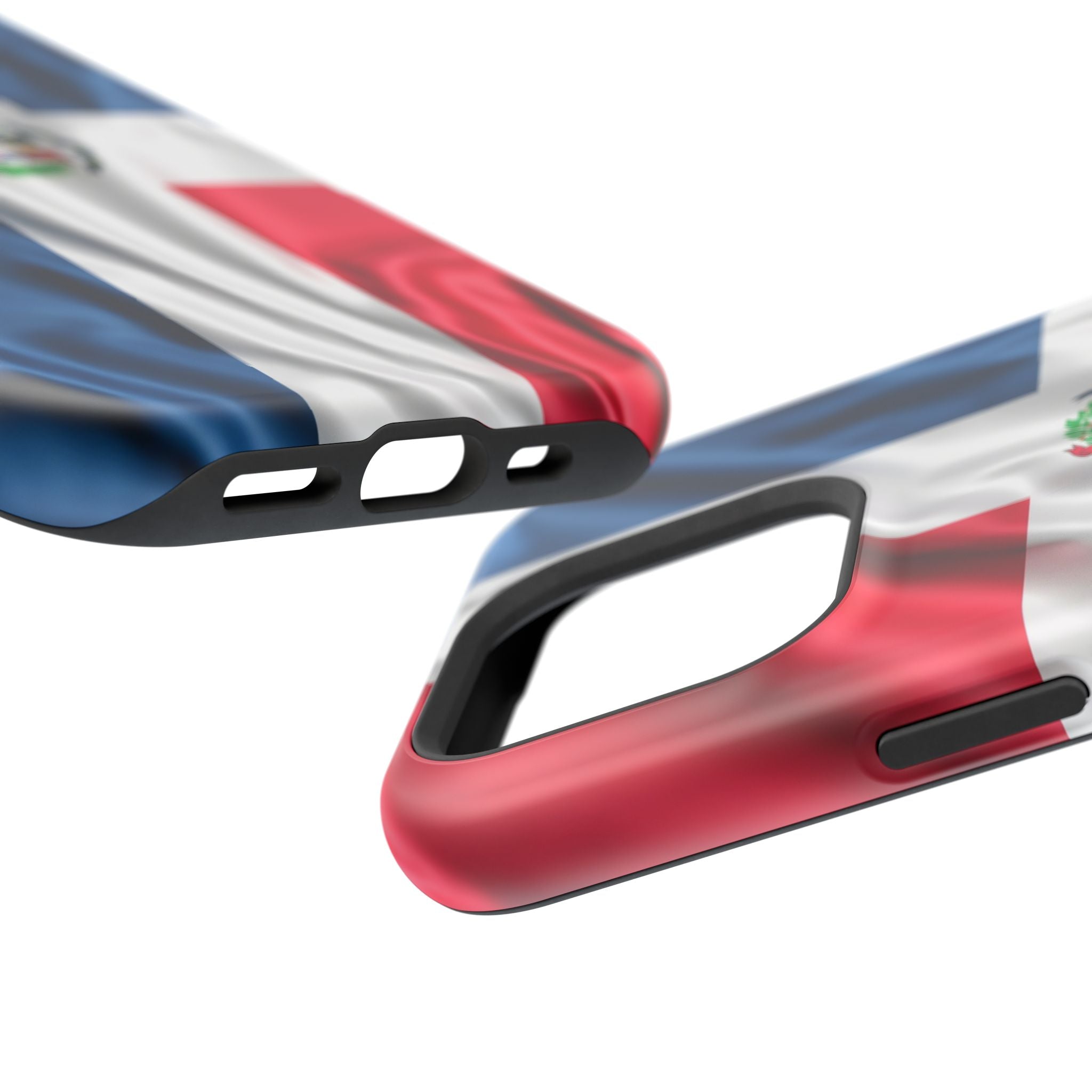 Dominican Republic Flag Magnetic Impact Resistant Phone Case