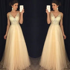 Lady Lace Dresses Evening Gown Wedding