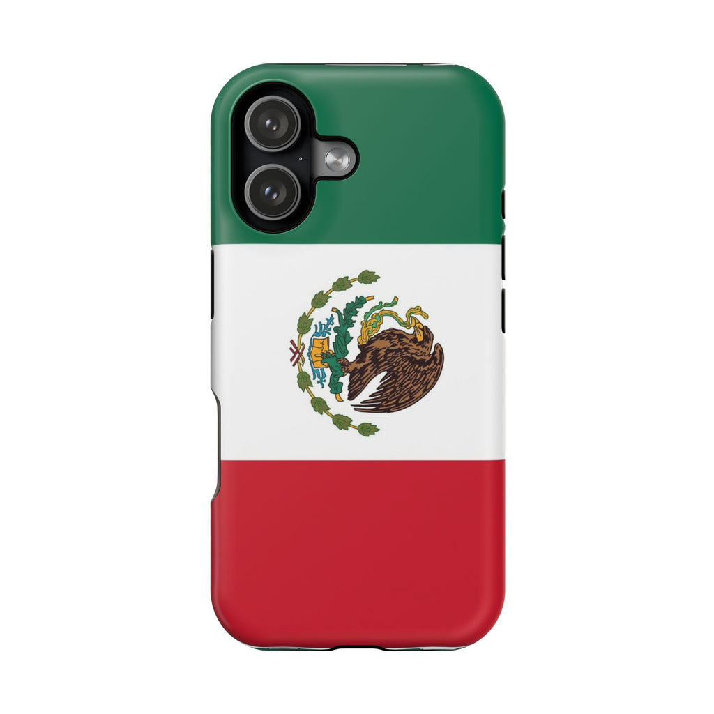 Mexico Flag Magnetic Impact Resistant Phone Case