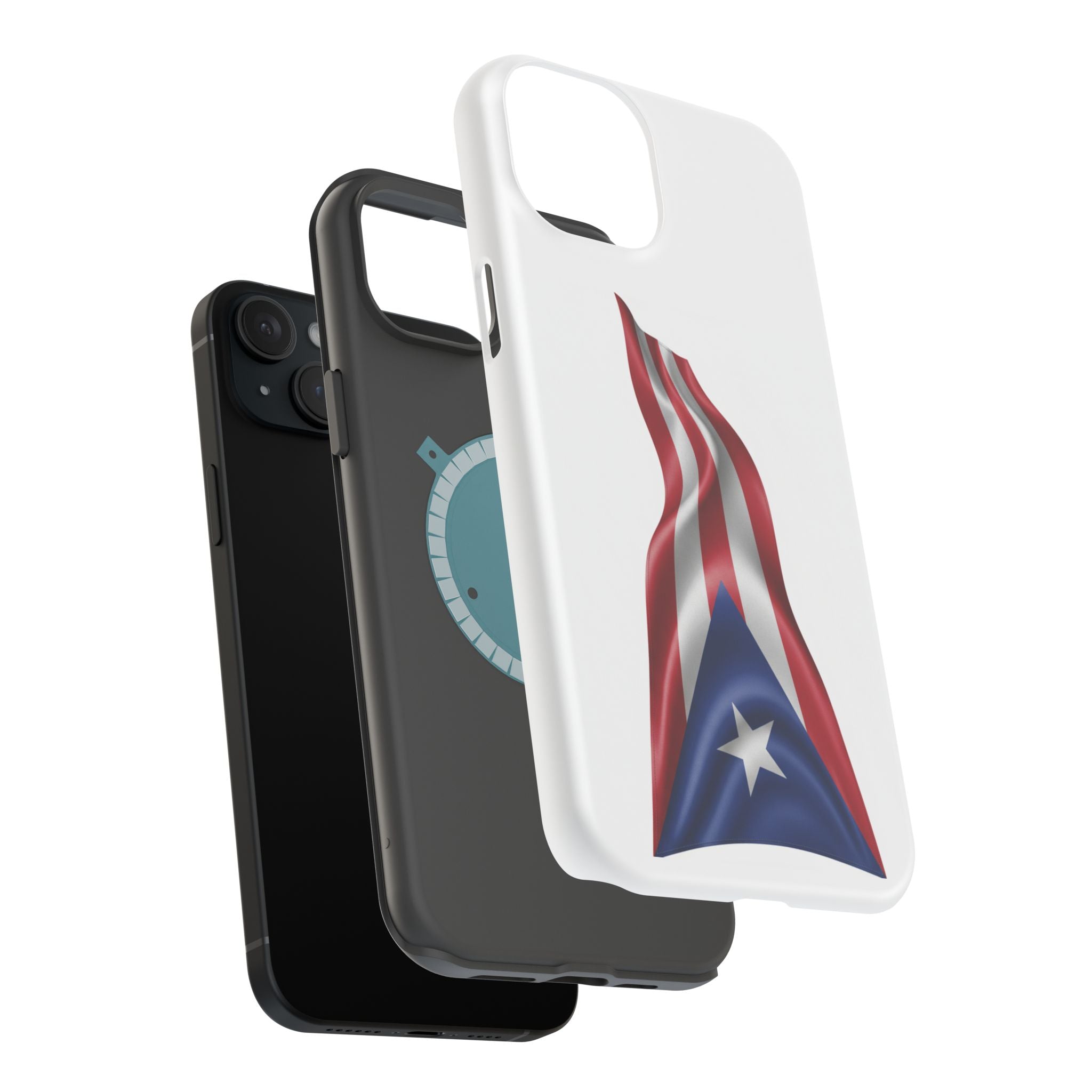 Puerto Rico Flag Magnetic Impact Resistant Phone Case