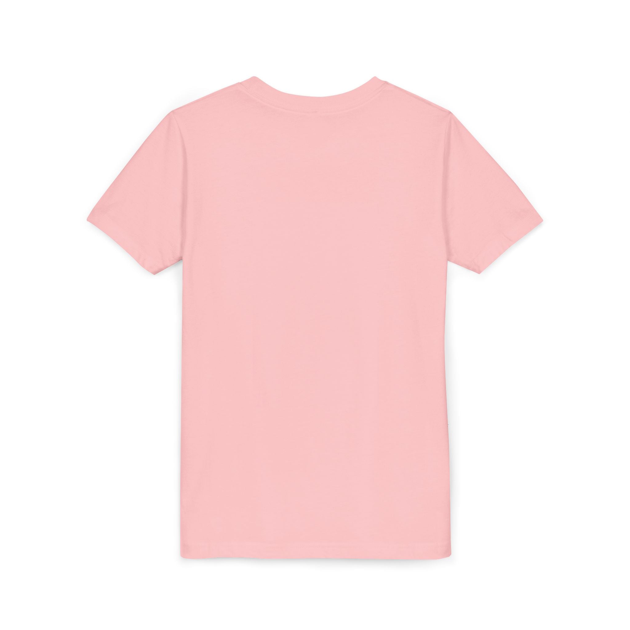 Youth Tee — "Punch Love" Monkey Hugging Pink Teddy Cute Kids Valentine Shirt