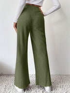 Ribbed High Waist Pants