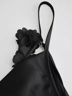 Cowl Neck Satin Maxi Dress