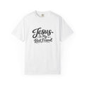Jesus Is My Best Friend T-Shirt — Faith Christian Tee with Back Cross