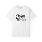 Jesus Is My Best Friend T-Shirt — Faith Christian Tee with Back Cross