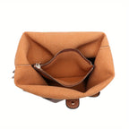Soft Hobo Bag Unique Drawstring Handle