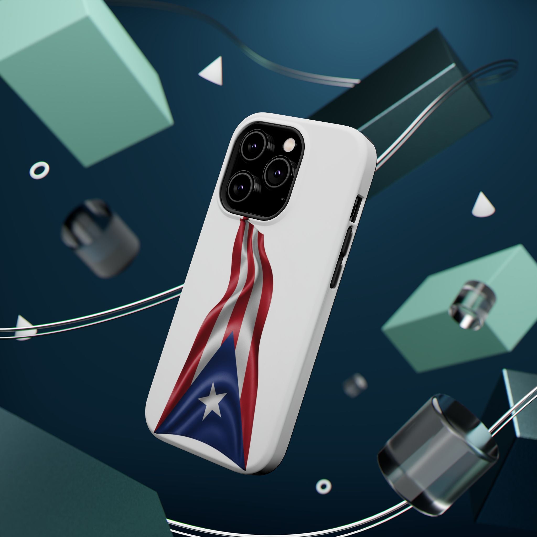 Puerto Rico Flag Magnetic Impact Resistant Phone Case