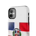 Dominican Flag Tough Phone Case Protective Patriotic Phone Cover