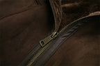 Warm Fur Integrated Loose Motorcycle Double-sided Jacket Jacket
