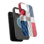 Dominican Republic Flag Magnetic Impact Resistant Phone Case