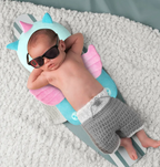 Tencel Baby Safety Pillow with Anti-Fall Design