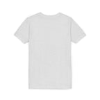 Youth Tee — "Punch Love" Monkey Hugging Pink Teddy Cute Kids Valentine Shirt