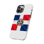 Dominican Flag Tough Phone Case Protective Patriotic Phone Cover