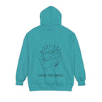 Explore Your Uniqueness Hoodie, Garment-Dyed Unisex Hoodie, Cozy Gift for Explorers, Comfortable Everyday Wear, Perfect for All Occasions
