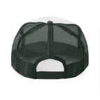 Cheetah Print Cow Skull Trucker Cap