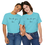 You Do You, Boo - Unisex Jersey Short Sleeve Tee | Motivational Shirt, Gift for Friends, Everyday Wear, Self-Love Apparel, Casual Style