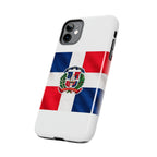 Dominican Flag Tough Phone Case Protective Patriotic Phone Cover