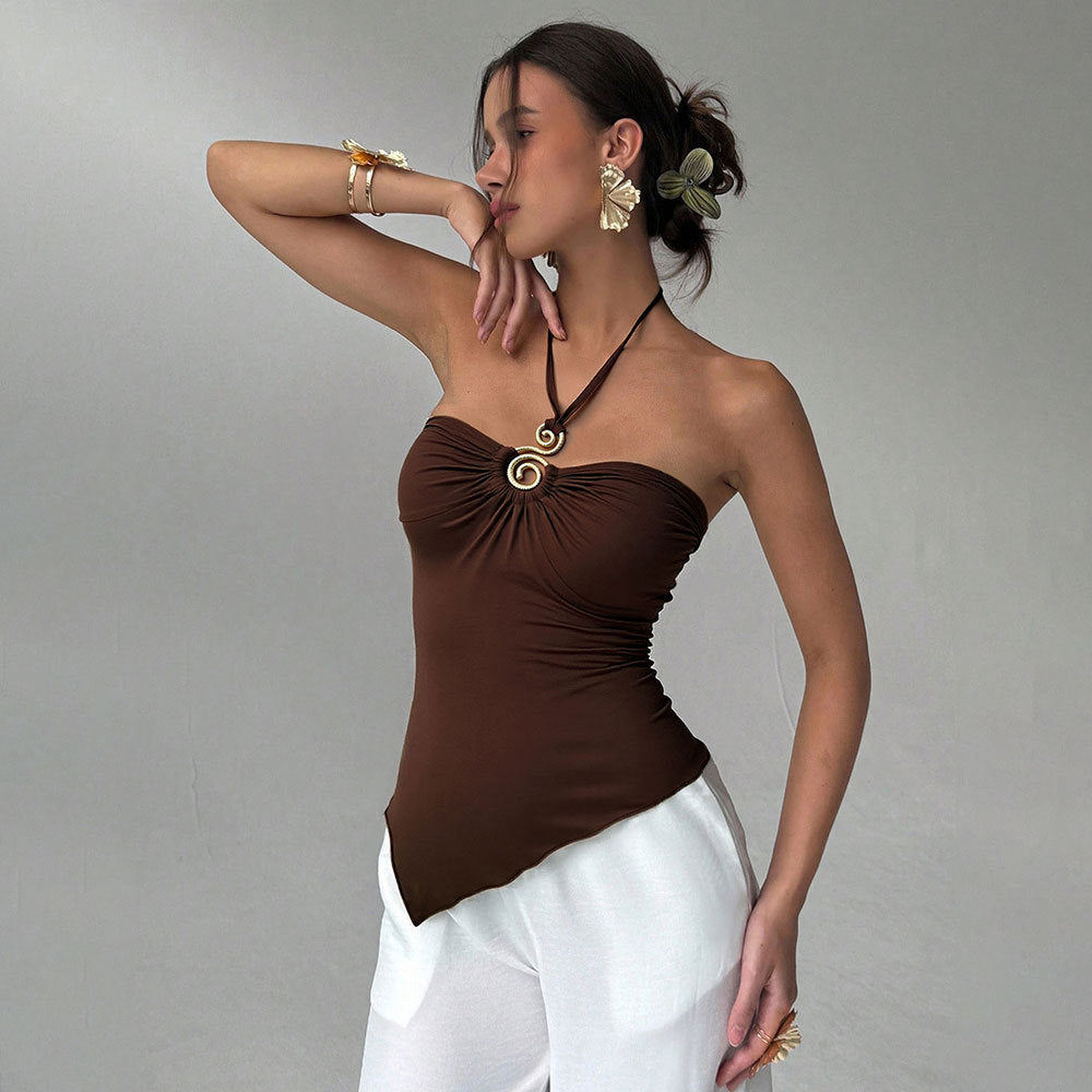 Ultra-feminine Cropped Outerwear Top