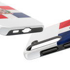 Dominican Flag Tough Phone Case Protective Patriotic Phone Cover