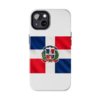 Dominican Flag Tough Phone Case Protective Patriotic Phone Cover