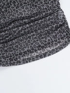 Sheer Leopard Print Cami
