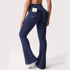 🖤 Women's High-Waisted Cargo Pocket Workout Leggings
