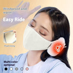 Cloud Warm Mask Winter Female Plush Cute Ear Protection Fleece-lined