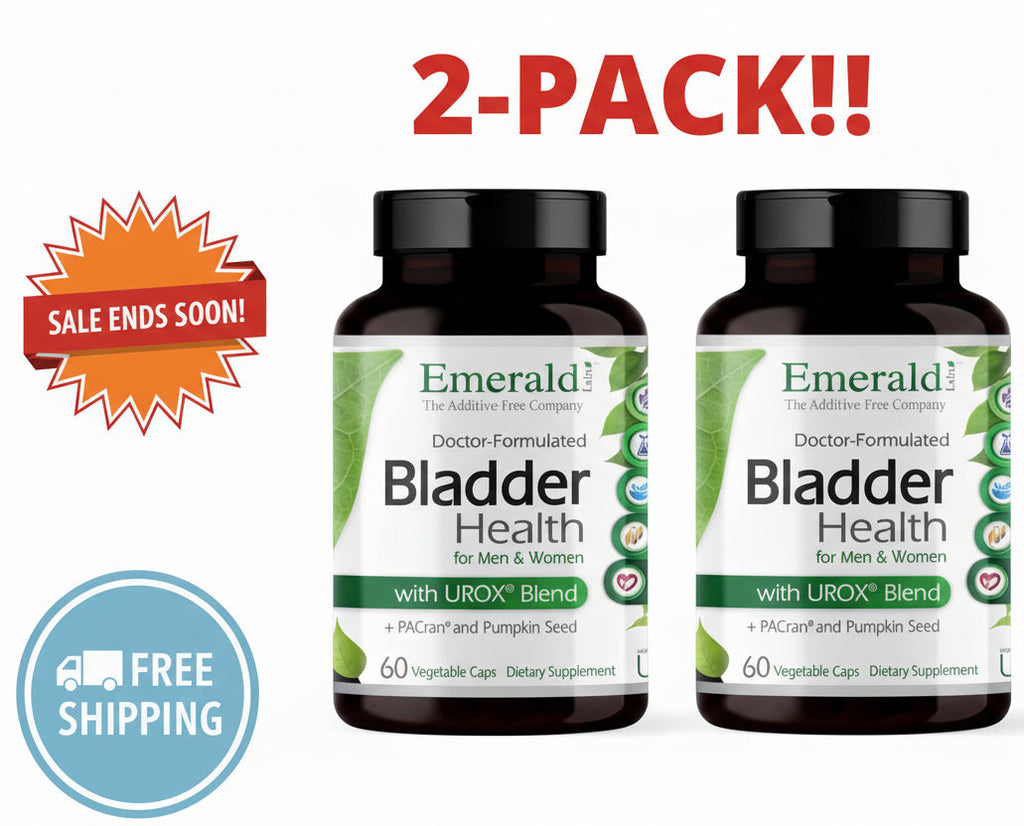 Emerald Labs Men's 1 Daily Multi 2-Pack - 120 Vegetable Capsules Total - Additive-Free Men's Multivitamin with Lycopene, Zinc, & Vitamin D3 - 4-Month Supply for Prostate & Vision Support