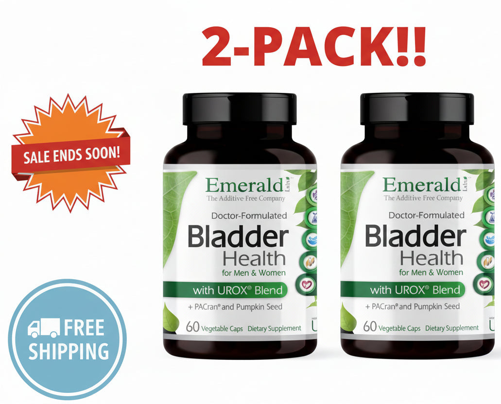 Emerald Labs Men's 1 Daily Multi 2-Pack - 120 Vegetable Capsules Total - Additive-Free Men's Multivitamin with Lycopene, Zinc, & Vitamin D3 - 4-Month Supply for Prostate & Vision Support