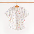 Texas Kids Short Sleeve Collared Shirt