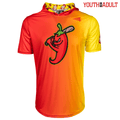 Ghost Peppers Baseball HyperMAX Short Sleeve Hoodie