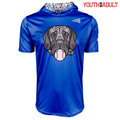 Hercules Short Sleeve HyperMAX Baseball Hoodie