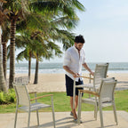 Portals Light Lite 2pc Stacking Armchair