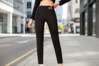 High Slit Casual Pants with Side Slit Detail | Fitiquefit