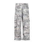 SNOW CAMO CARGO PANTS