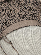 Leopard Cami Cardigan and Shorts 3-Piece Set