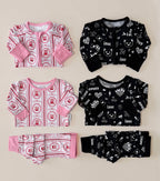 Bamboo Zip Romper | Cherry Bear