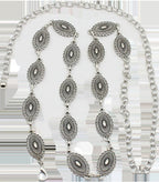 New Leather Rivet Stitching Waist Chain For Women